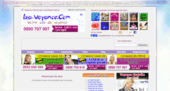 Desktop Screenshot of iza-voyance.com